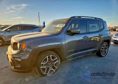 2020 Jeep Renegade Latitude из США, поврежденный, VIN ZACNJABB8LPL62919